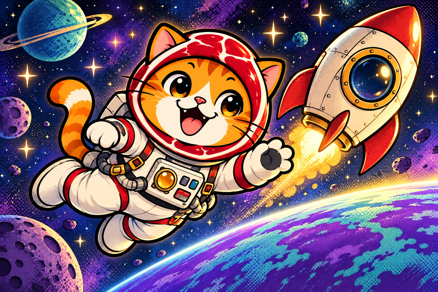 $MEAT astronaut cat