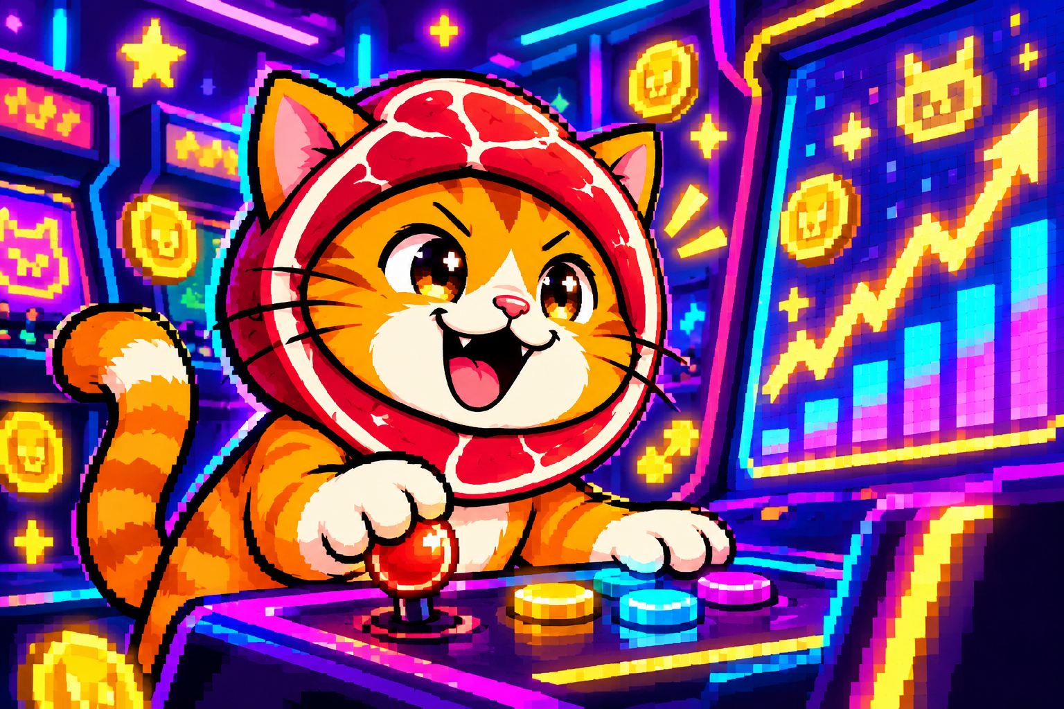 $MEAT arcade cat